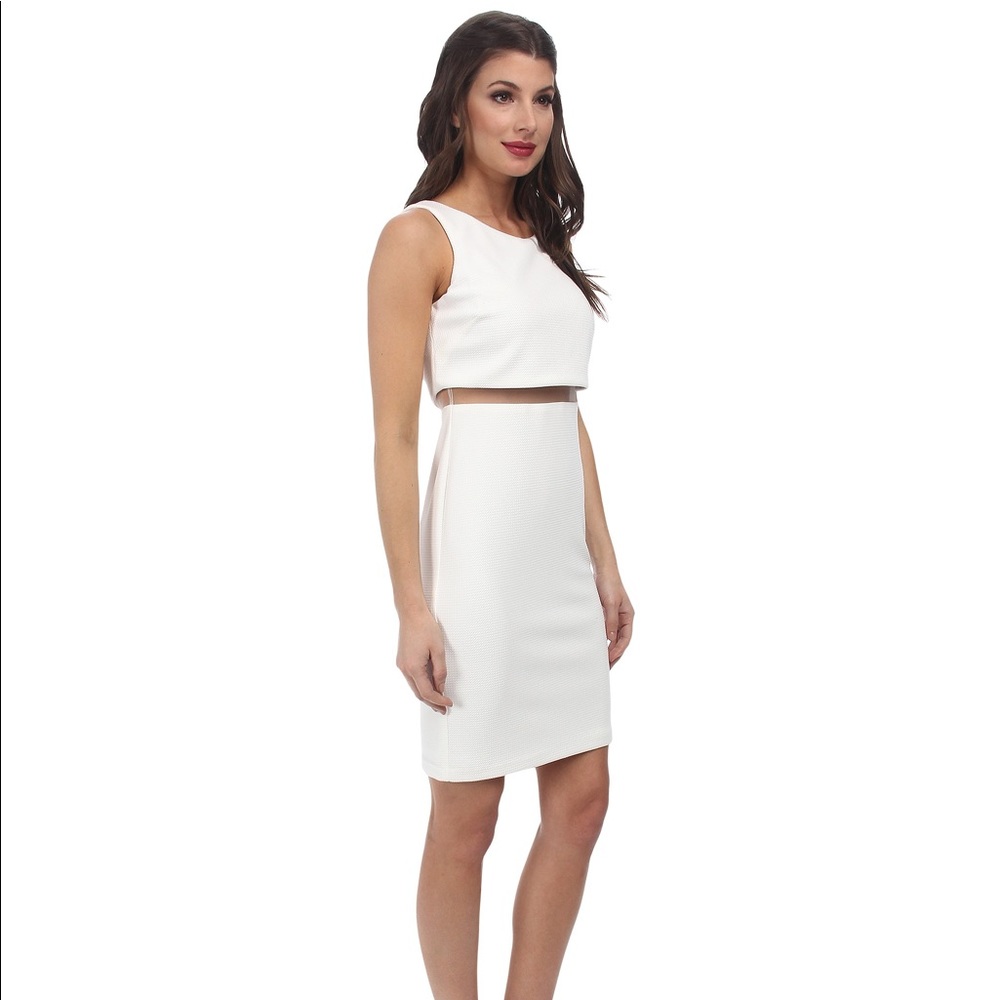 Jessica Simpson white dress